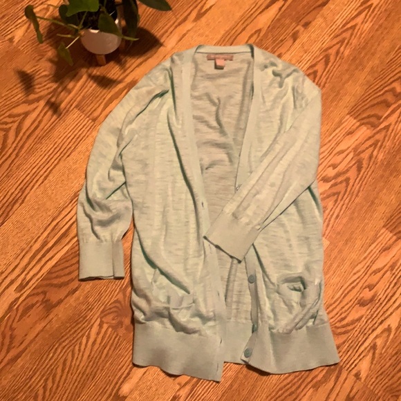 Banana Republic sky blue summer cardigan - Picture 1 of 3